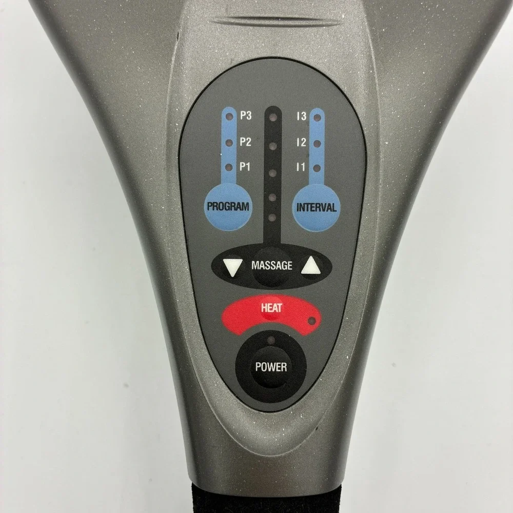 HoMedics PA-2H Pro Percussion Massager Heat Program w/ Heads tested working